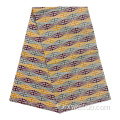 Tissu d&#39;or imprimé africain 100% polyester